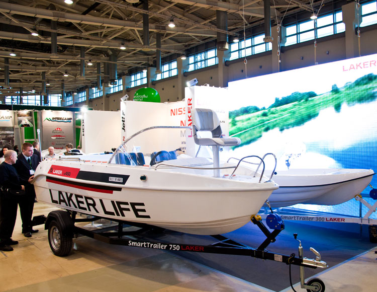 Лодки Laker на Международной выставке Охота и рыболовство на Руси