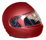 Шлем UMC Н910, размер M, модуляр блестящий красный