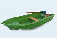 Лодка ВИЗА-яхт Легант-345 (подуключины+весла ...