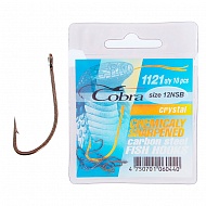 Крючки рыболовные Cobra Crystal сер.1121NSB разм.010 C1121...