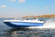 Лодка ВИЗА-яхт Легант-430 Авто (Встр.топ.бак+Помпа осуш.эл...