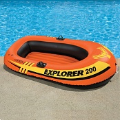 Лодка Intex надувная Explorer 200 SET, ...