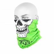 Бандана-труба Yoshi Onyx #6 Green Skull