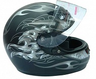 Шлем UMC H501-1, размер M, серебристо-черный ...