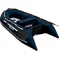 Надувная ПВХ лодка HDX Oxygen 240 с пайолом, цвет синий