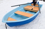 Лодка ВИЗА-яхт Тортилла-235 (подуключины+весла в комплекте...