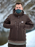 Куртка Drake Brake (ветровка на флисе) из текс.мат-в Brown...