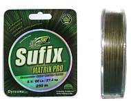 Леска плетеная Sufix Matrix Pro green 135 м