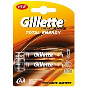 Батарейки Gillette алкалиновая LR6 2 pcs