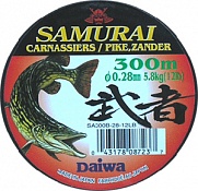 Монолеска Daiwa Samurai Pike/Zander 300м