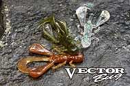 Мягкая приманка Jackall Vector Bug 2.5