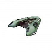 Надувная лодка Хантер 320 ЛК серый/зеленый